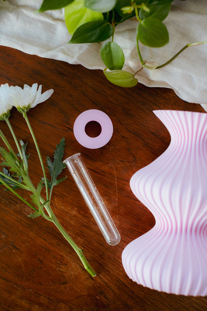 Fresh Bloom Kit: Vase Insert and Tube Set for Illusion Vase